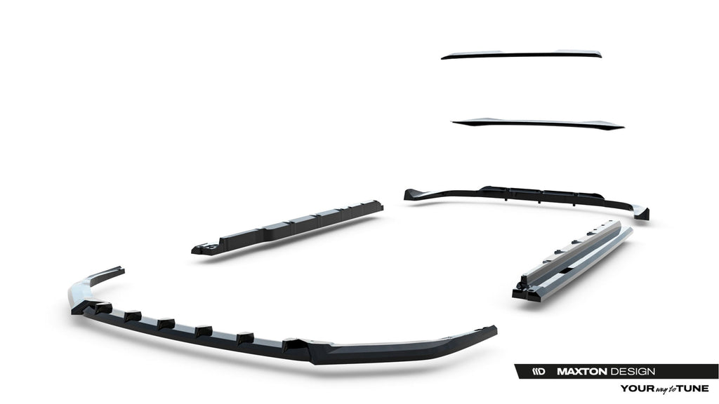 Maxton Design Set Of Splitters para Lexus RX F-Sport Mk4 Facelift - imagen 23
