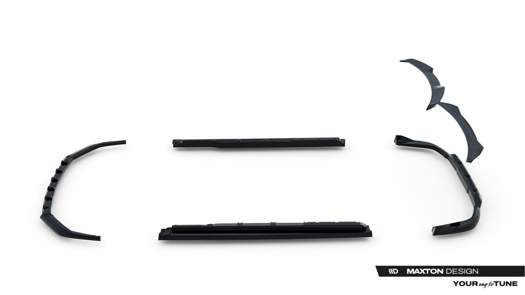 Maxton Design Set Of Splitters para Lexus RX F-Sport Mk4 Facelift - imagen 24