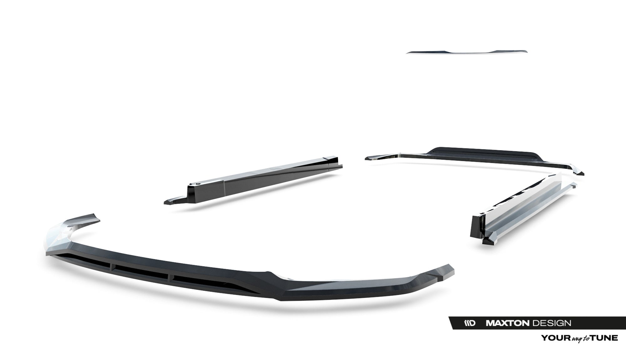 Maxton Design Set Of Splitters para Lexus RX F-Sport Mk5 - imagen 17