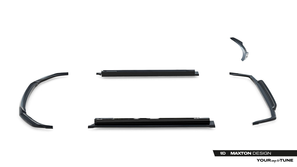 Maxton Design Set Of Splitters para Lexus RX F-Sport Mk5 - imagen 18