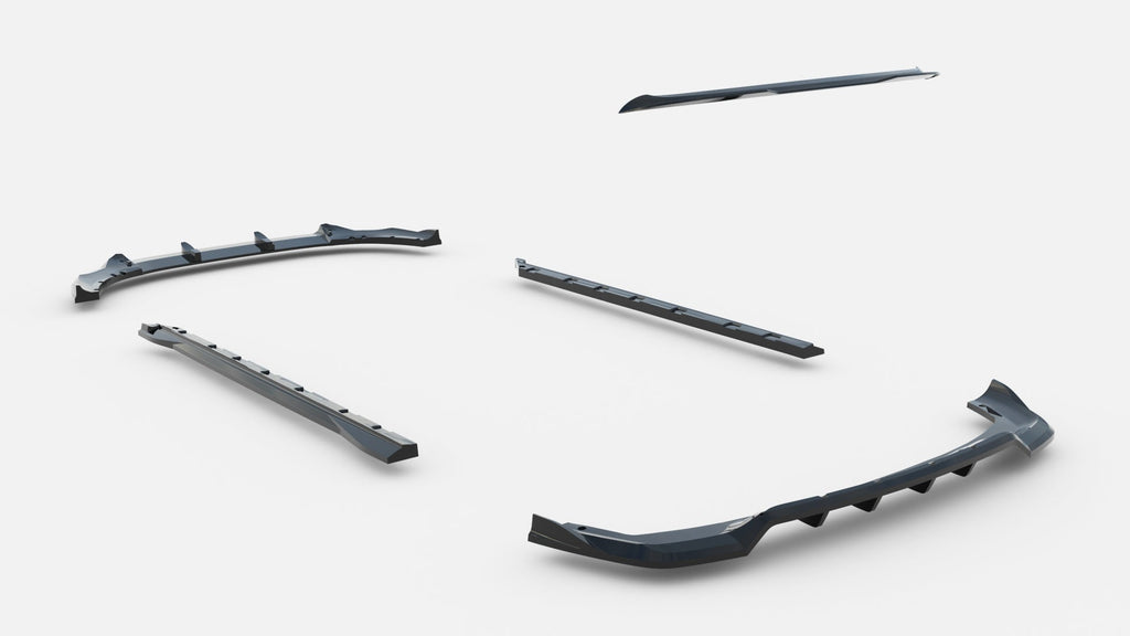 Maxton Design Set Of Splitters para MG HS Mk1 Facelift - imagen 17