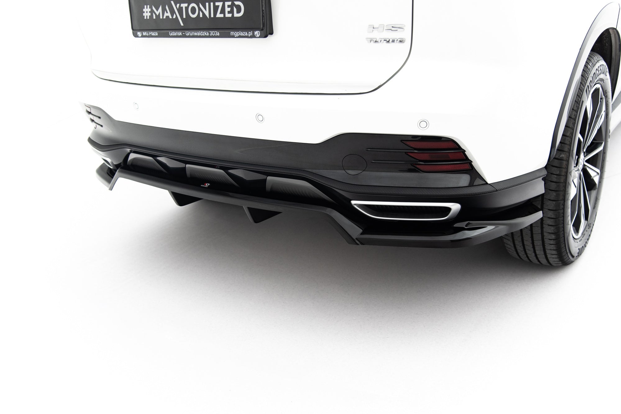 Maxton Design Set Of Splitters para MG HS Mk2 - imagen 10