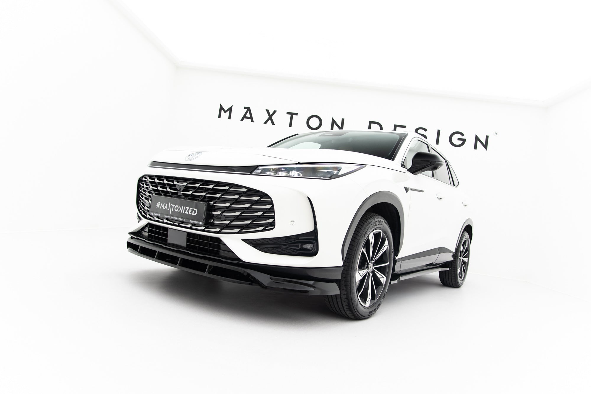 Maxton Design Set Of Splitters para MG HS Mk2 - imagen 4