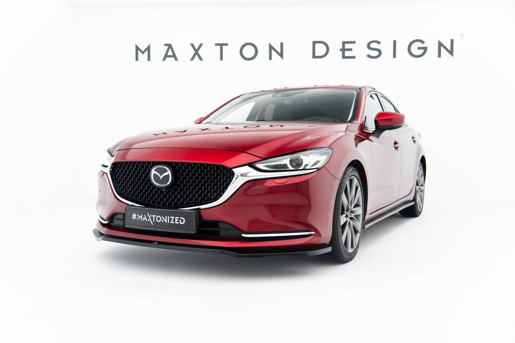 Maxton Design Set Of Splitters para Mazda 6 Sedan Mk3 Facelift - imagen 3