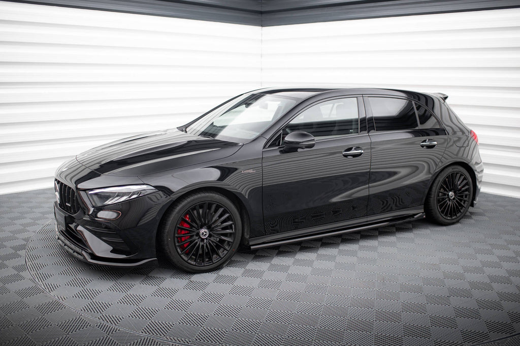 Maxton Design Set Of Splitters para Mercedes-AMG A35 Hatchback W177 Facelift - imagen 1