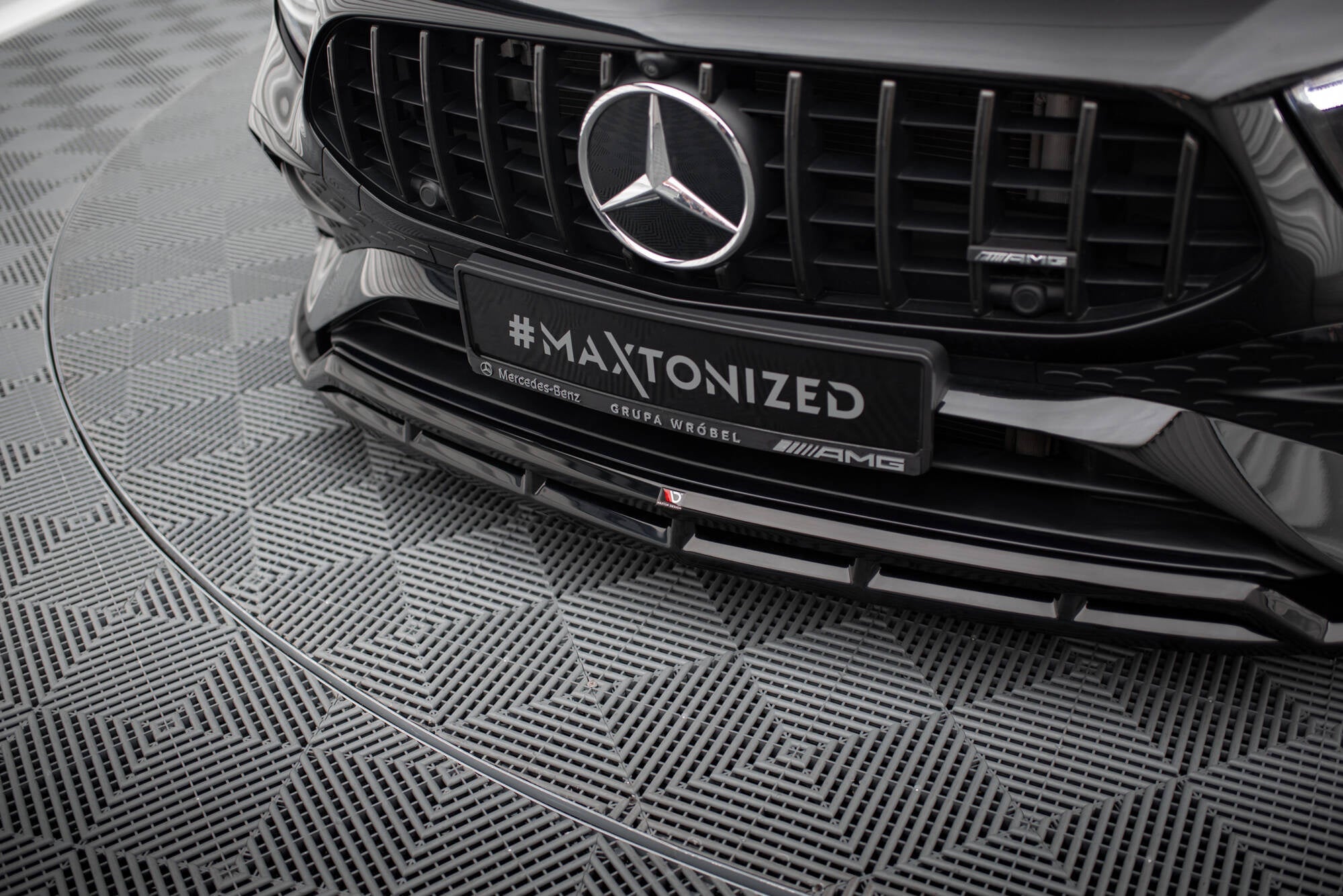 Maxton Design Set Of Splitters para Mercedes-AMG A35 Hatchback W177 Facelift - imagen 4
