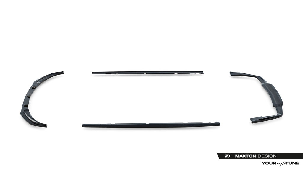 Maxton Design Set Of Splitters para Mercedes-AMG C 63 Coupe AMG Aero Pack C205 Facelift - imagen 7