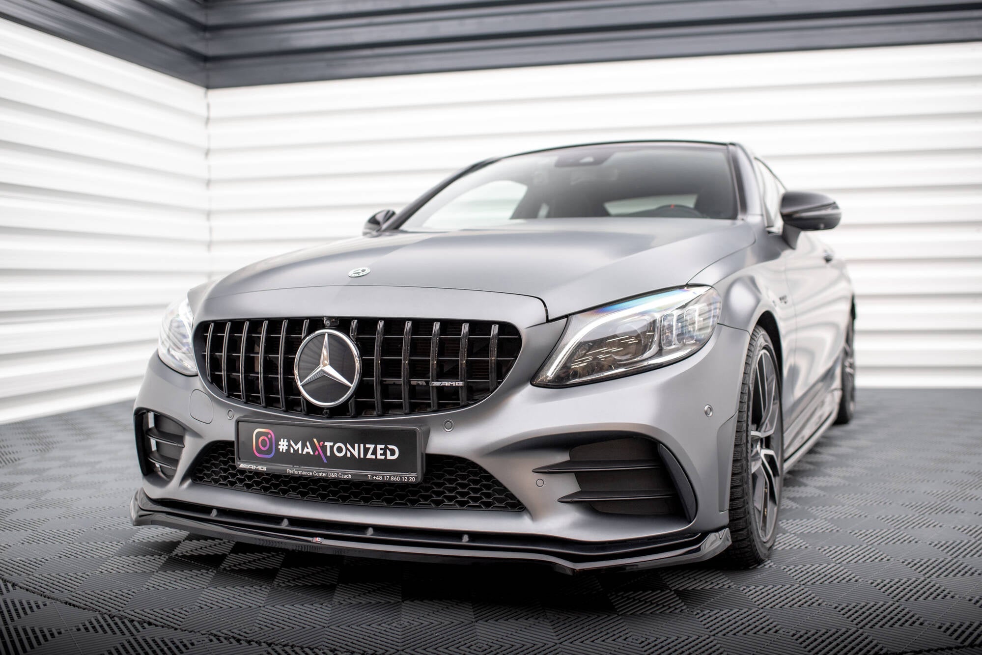 Maxton Design Set Of Splitters para Mercedes-AMG C43 Coupe C205 Facelift - imagen 4
