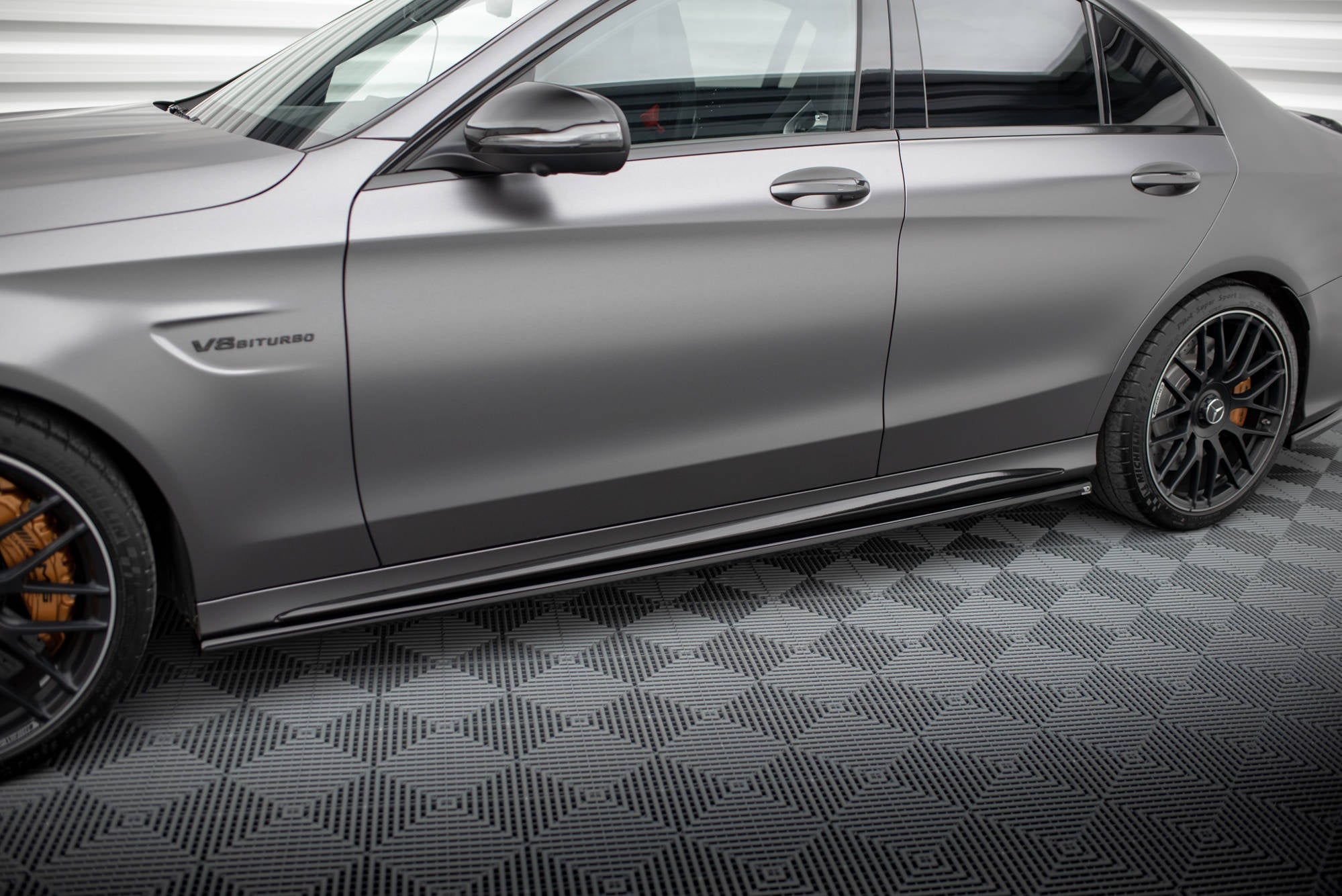 Maxton Design Set Of Splitters para Mercedes-AMG C63 Sedan / Estate W205 Facelift - imagen 5