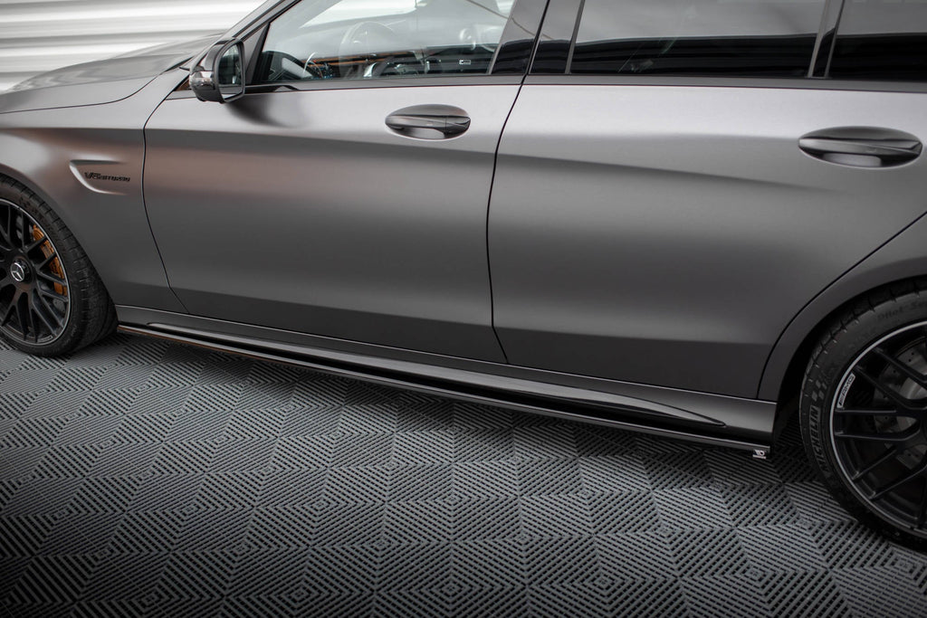 Maxton Design Set Of Splitters para Mercedes-AMG C63 Sedan / Estate W205 Facelift - imagen 6