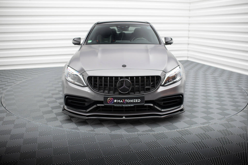 Maxton Design Set Of Splitters para Mercedes-AMG C63 Sedan / Estate W205 Facelift - imagen 2
