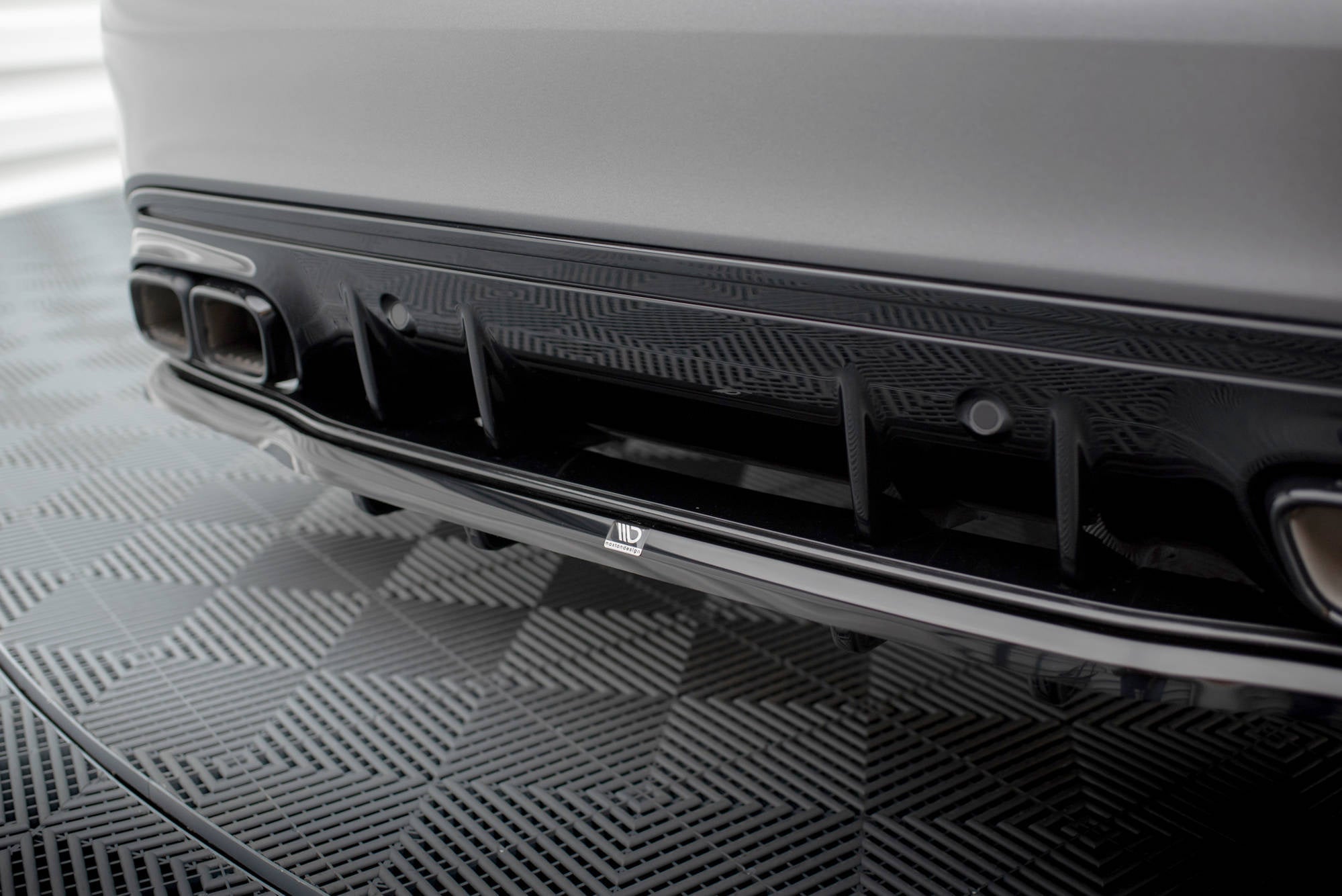 Maxton Design Set Of Splitters para Mercedes-AMG C63 Sedan / Estate W205 Facelift - imagen 8