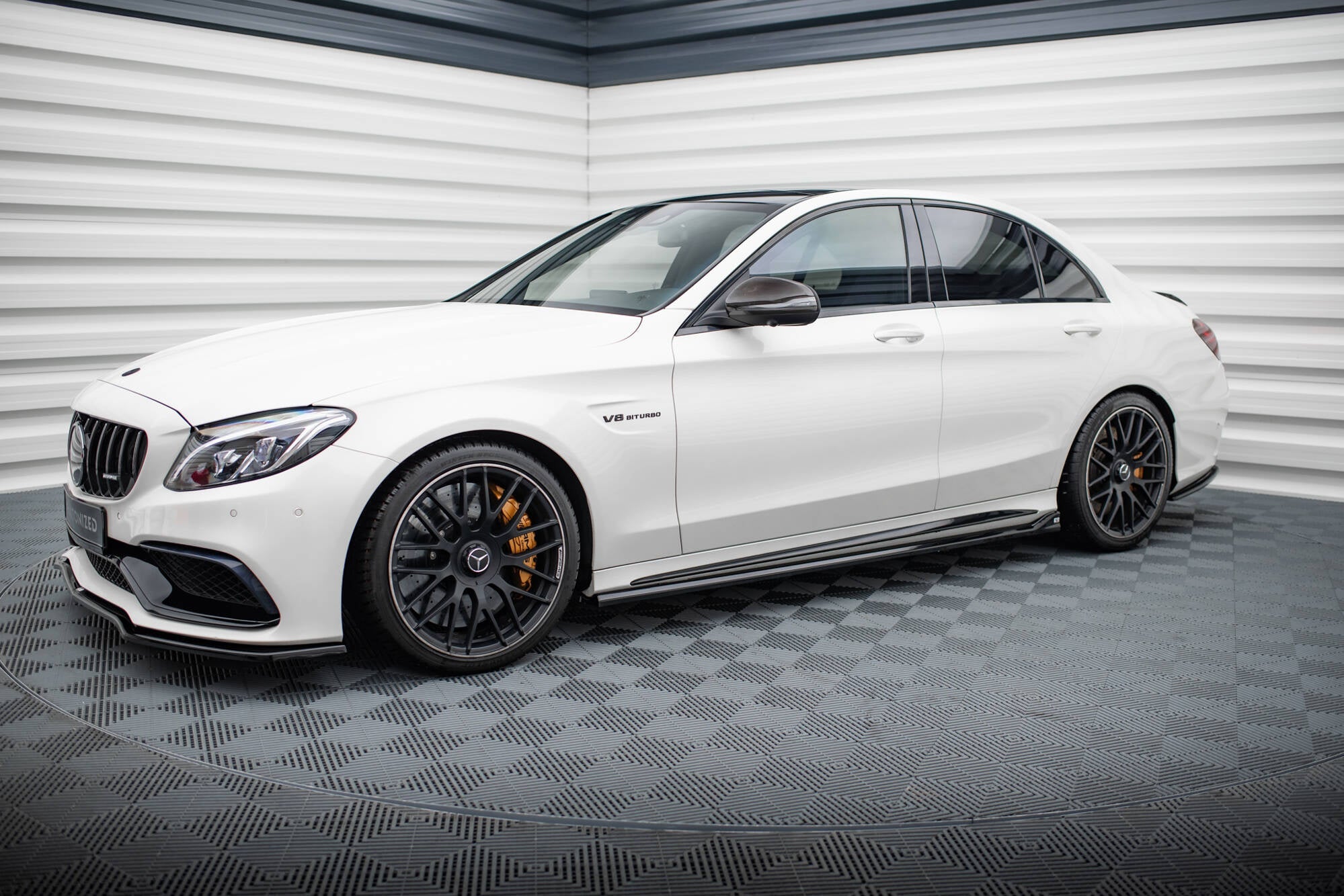 Maxton Design Set Of Splitters para Mercedes-AMG C63 Sedan / Estate W205 / S205 - imagen 1