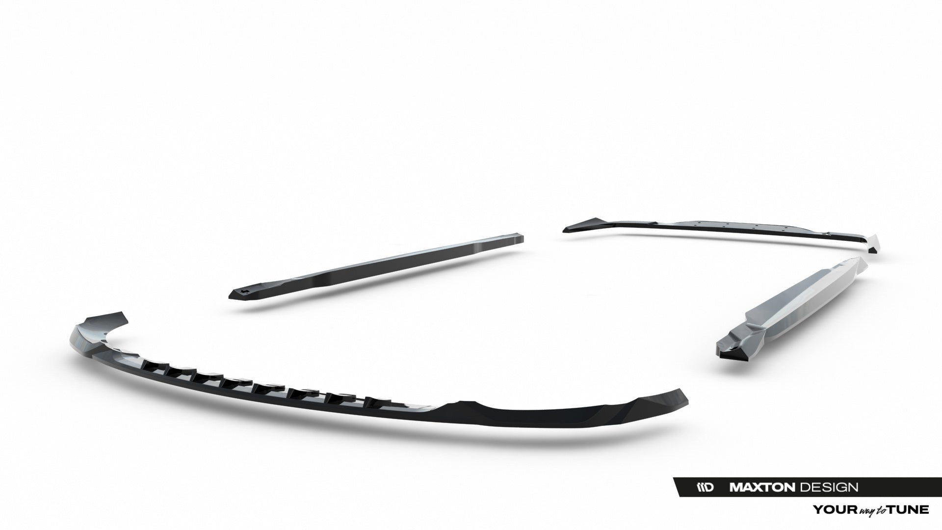 Maxton Design Set Of Splitters para Mercedes-AMG C63 Sedan / Estate W206 / S206 - imagen 14