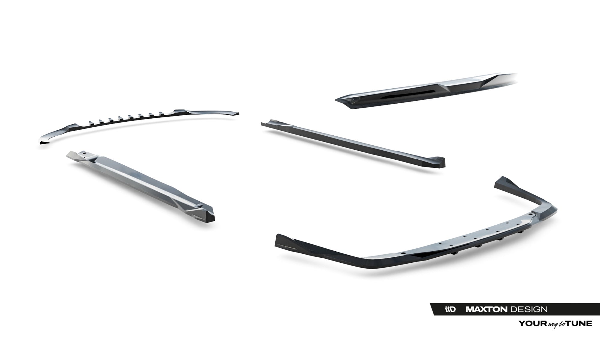 Maxton Design Set Of Splitters para Mercedes-AMG CLE 53 Aero C236 - imagen 23