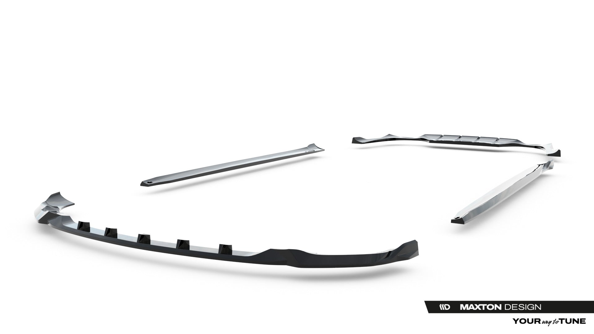Maxton Design Set Of Splitters para Mercedes-AMG E53 Sedan W214 - imagen 15
