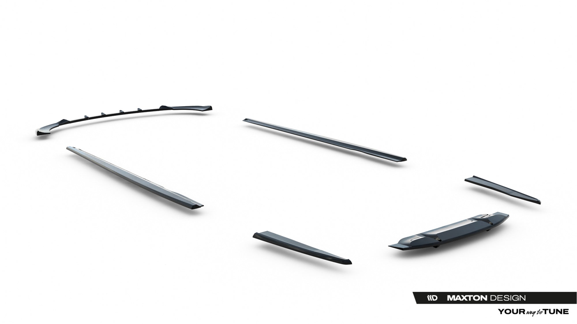 Maxton Design Set Of Splitters para Mercedes-AMG E63 W213 Facelift - imagen 12