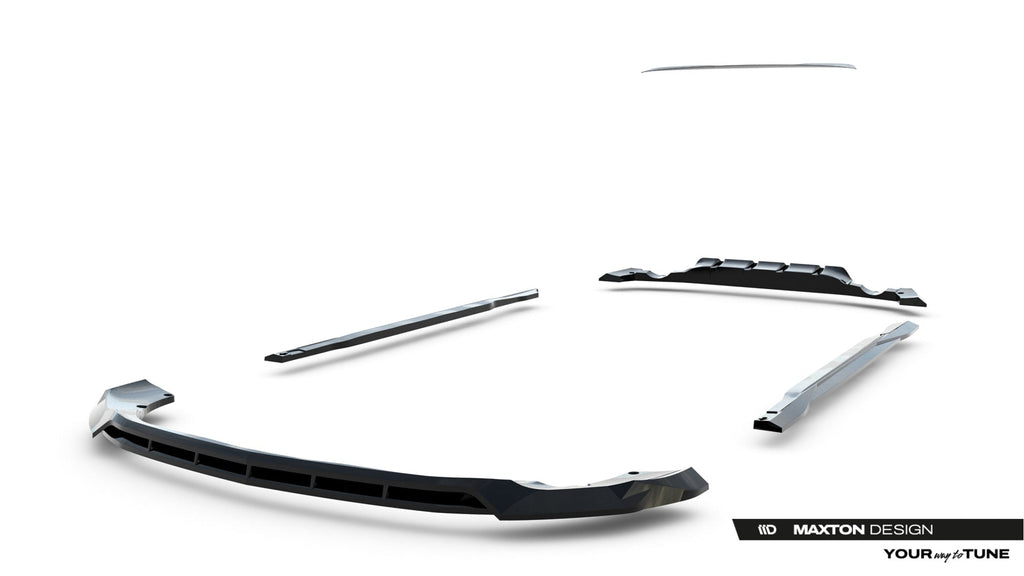 Maxton Design Set Of Splitters para Mercedes-AMG GLA 35 H247 Facelift - imagen 21