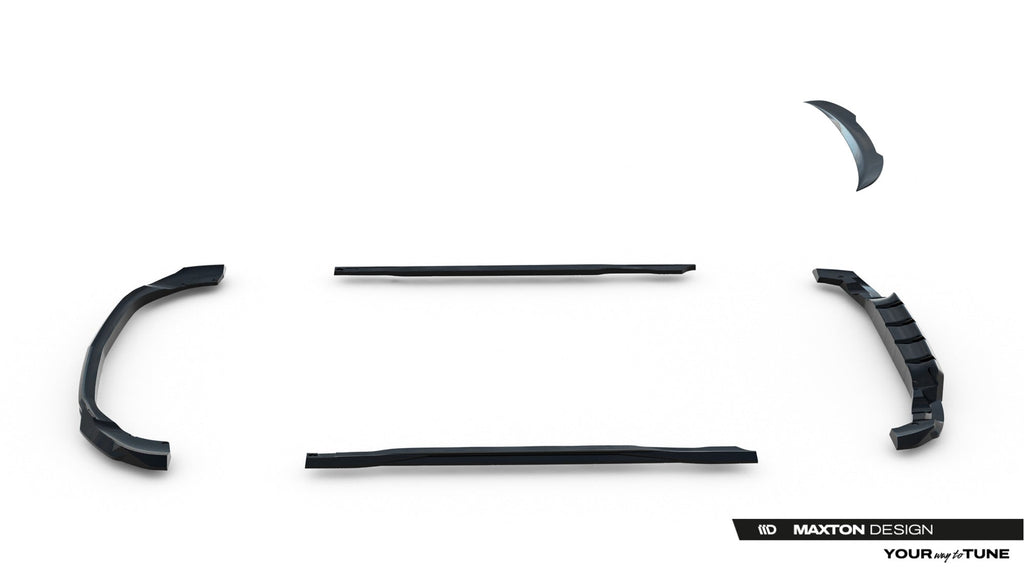 Maxton Design Set Of Splitters para Mercedes-AMG GLA 35 H247 Facelift - imagen 22
