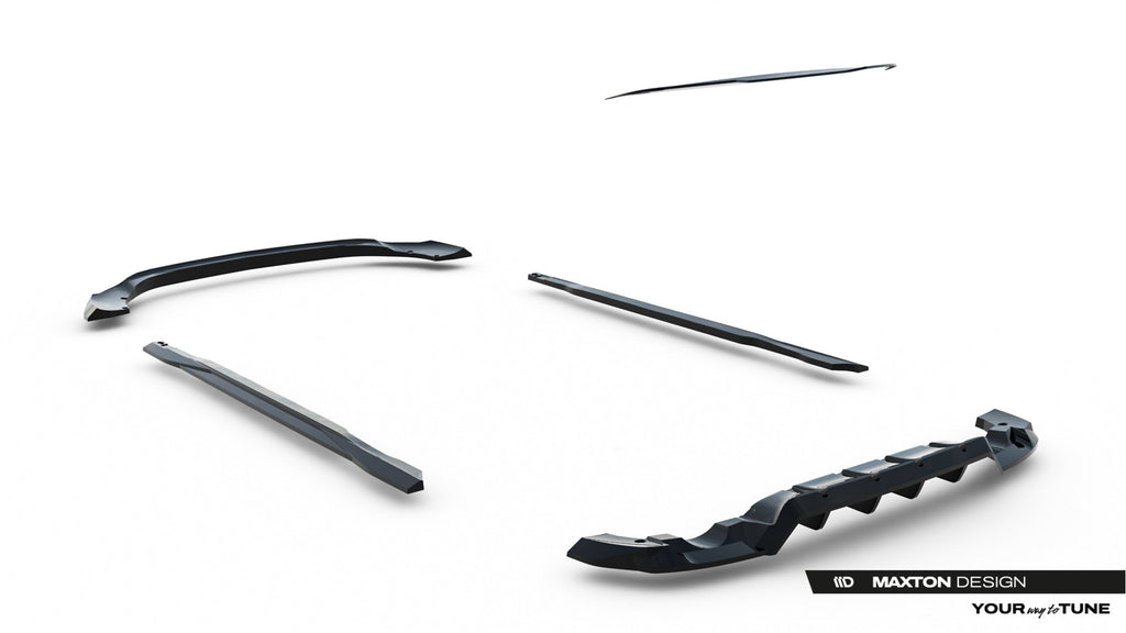 Maxton Design Set Of Splitters para Mercedes-AMG GLA 35 H247 Facelift - imagen 23