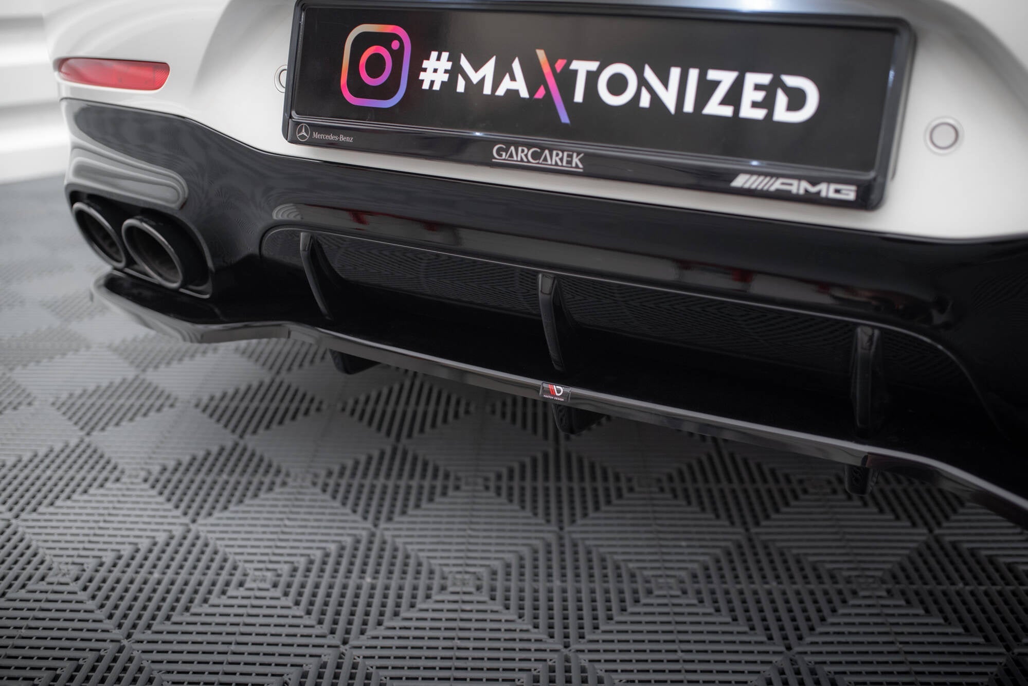 Maxton Design Set Of Splitters para Mercedes-AMG GT 43 4 Door Coupe V8 Styling Package X290 - imagen 10