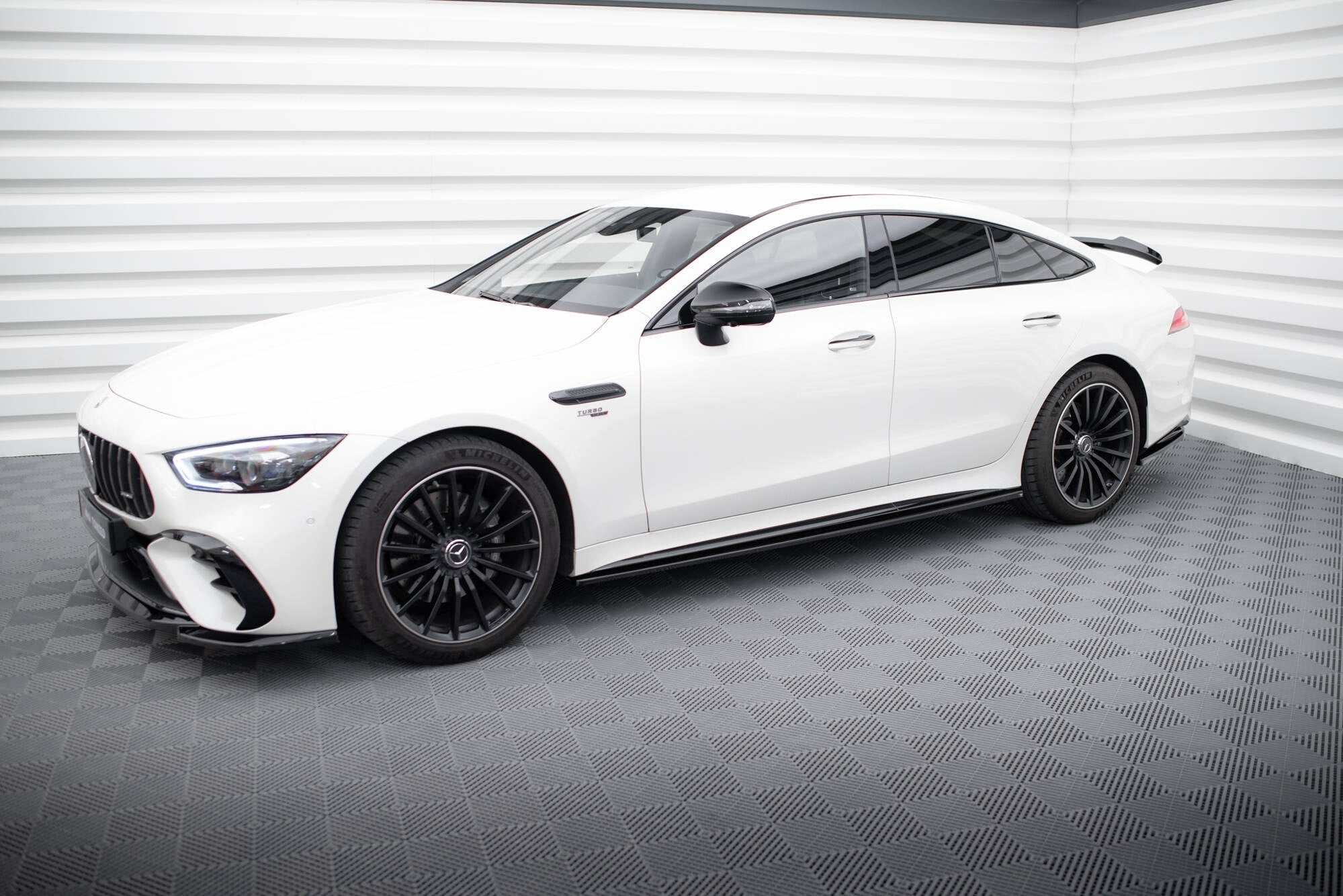 Maxton Design Set Of Splitters para Mercedes-AMG GT 43 4 Door Coupe V8 Styling Package X290 - imagen 1