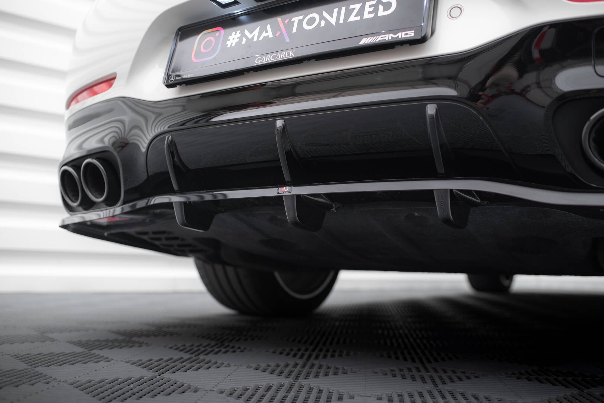 Maxton Design Set Of Splitters para Mercedes-AMG GT 43 4 Door Coupe V8 Styling Package X290 - imagen 7