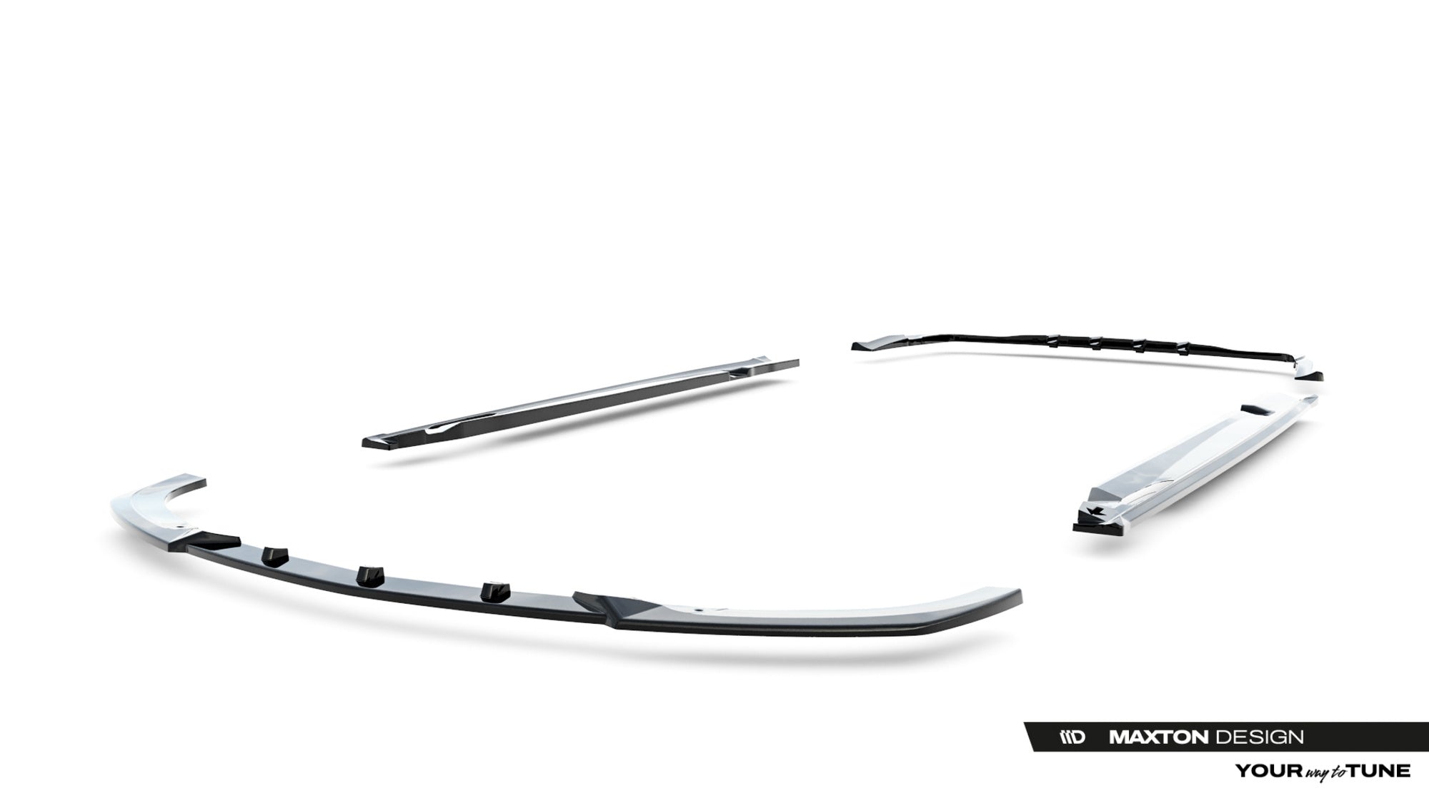 Maxton Design Set Of Splitters para Mercedes-AMG GT 63S 4 Door Coupe Aero X290 - imagen 10