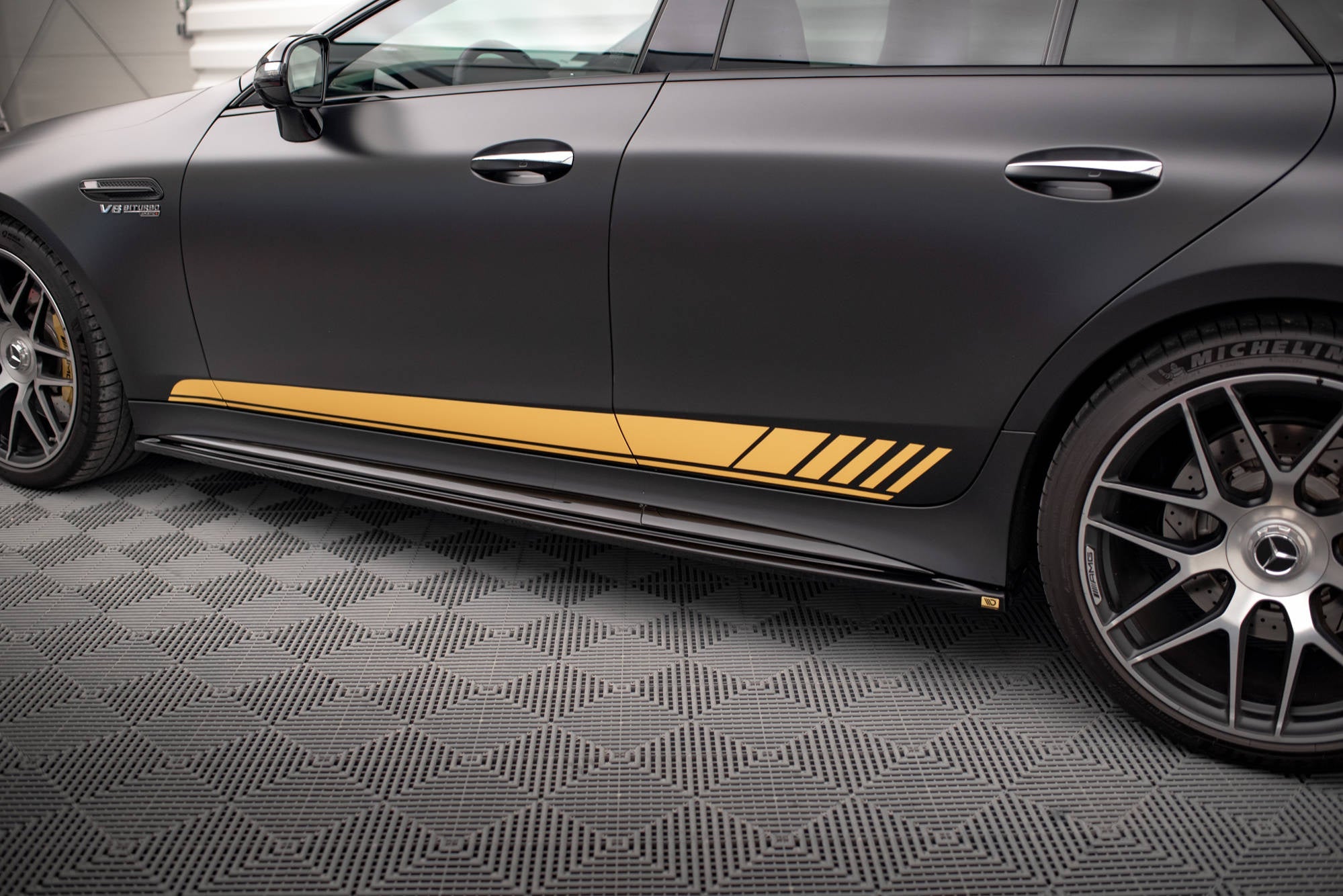 Maxton Design Set Of Splitters para Mercedes-AMG GT 63S 4 Door Coupe Aero X290 - imagen 5
