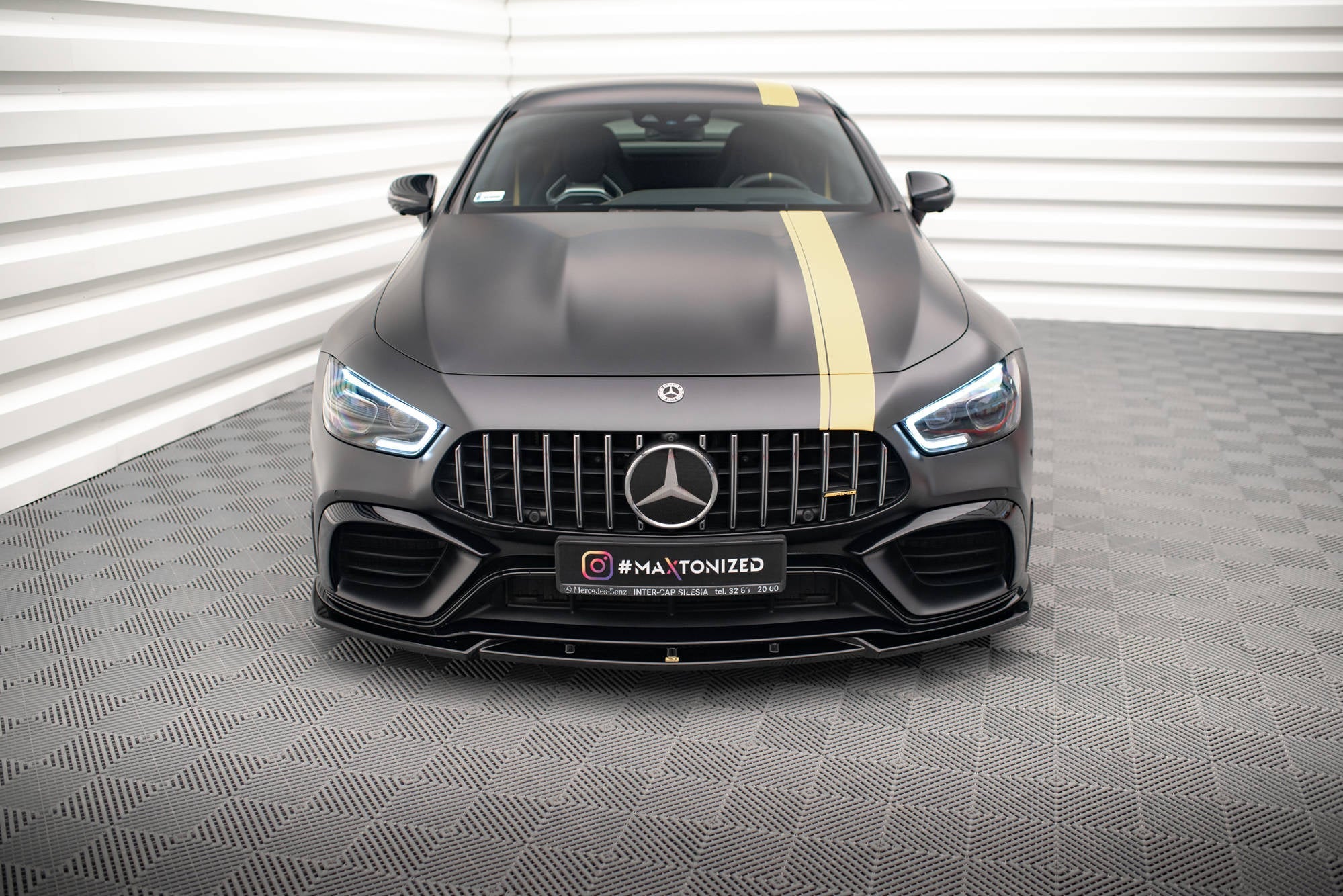 Maxton Design Set Of Splitters para Mercedes-AMG GT 63S 4 Door Coupe Aero X290 - imagen 2