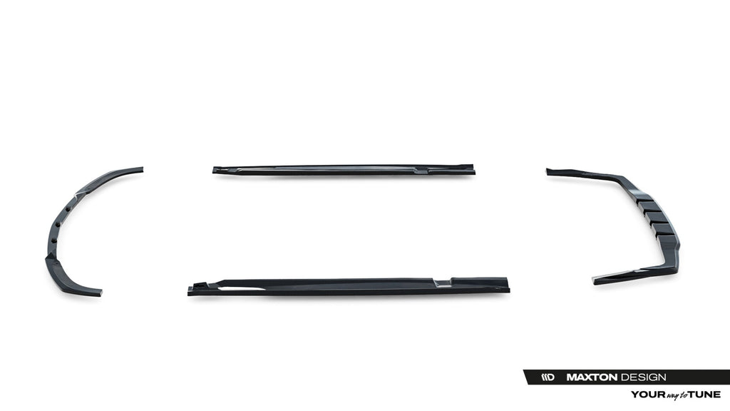 Maxton Design Set Of Splitters para Mercedes-AMG GT 63S 4 Door Coupe Aero X290 - imagen 11