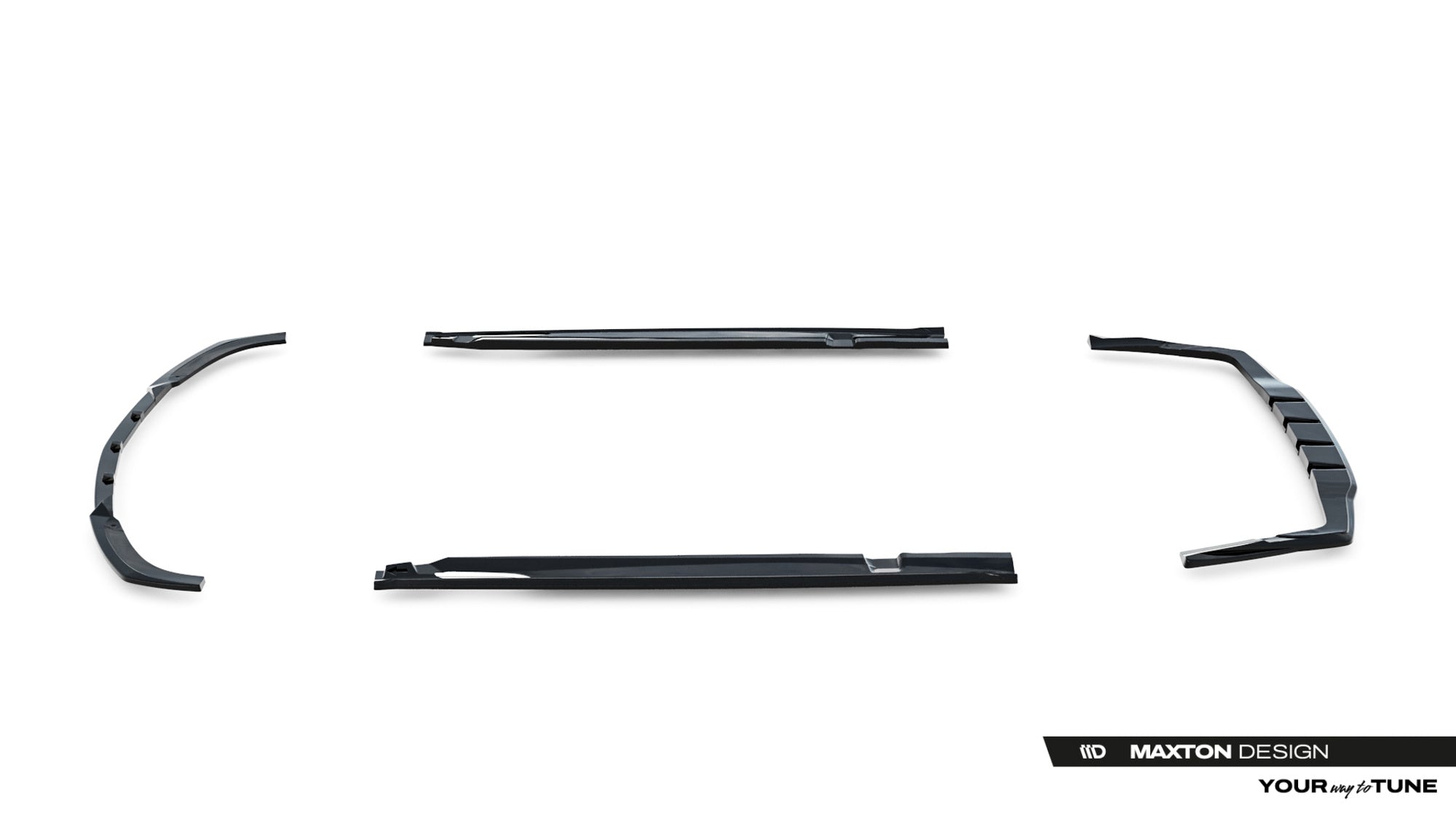 Maxton Design Set Of Splitters para Mercedes-AMG GT 63S 4 Door Coupe Aero X290 - imagen 11