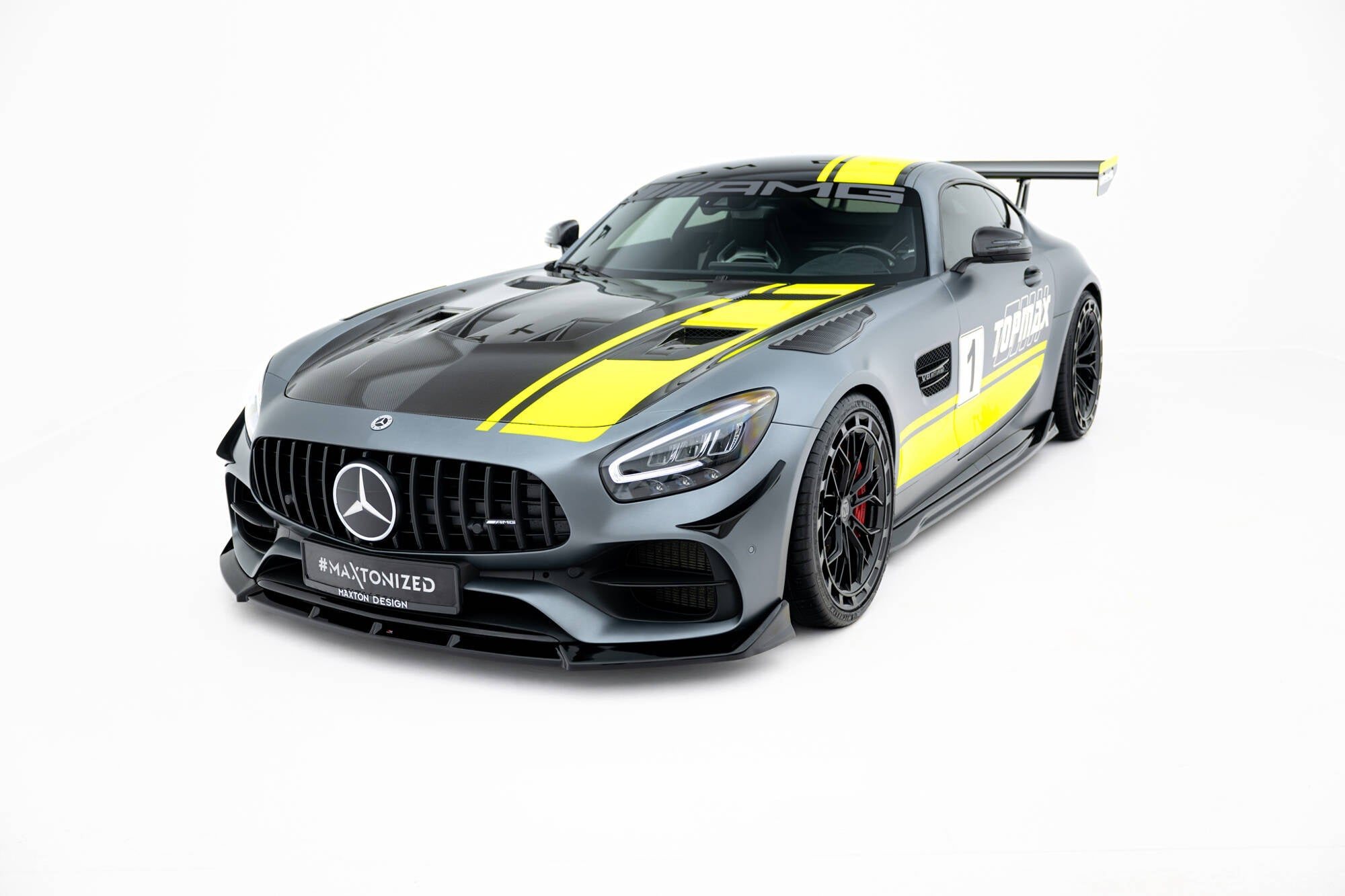Maxton Design Set Of Splitters para Mercedes-AMG GT C C190 Facelift - imagen 5
