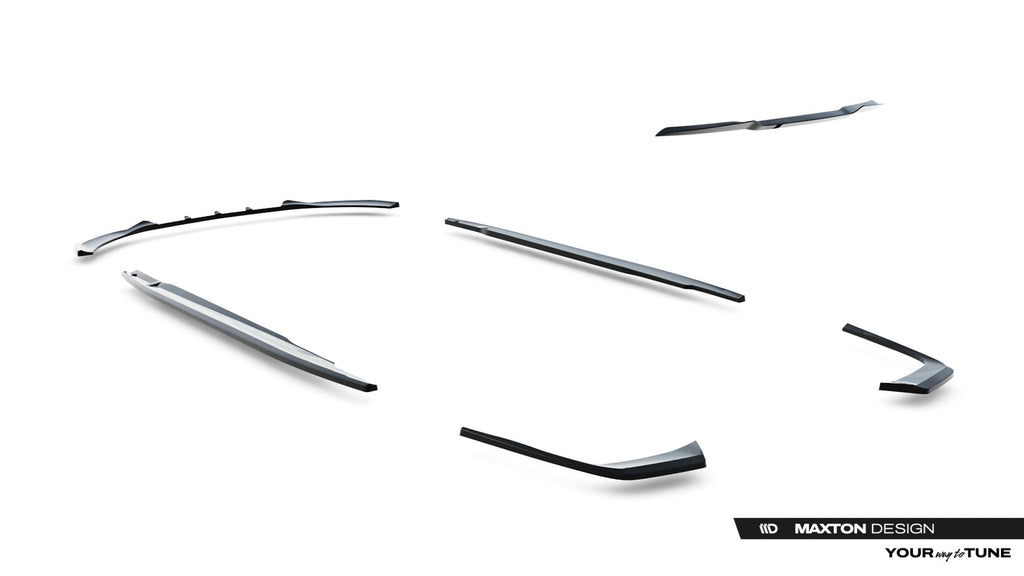 Maxton Design Set Of Splitters para Mercedes-Benz C Estate AMG-Line / 43 AMG S206 - imagen 13