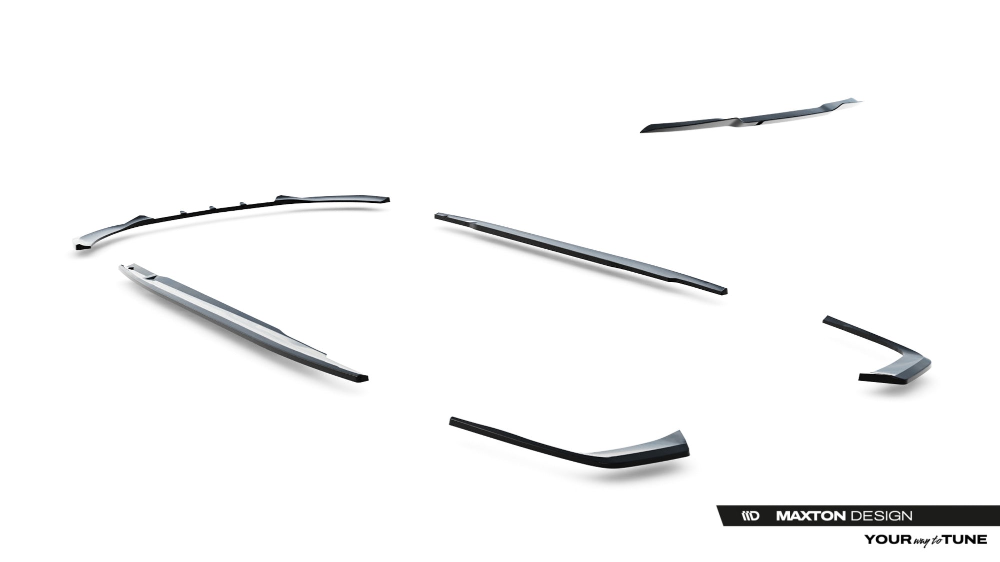 Maxton Design Set Of Splitters para Mercedes-Benz C Estate AMG-Line / 43 AMG S206 - imagen 13