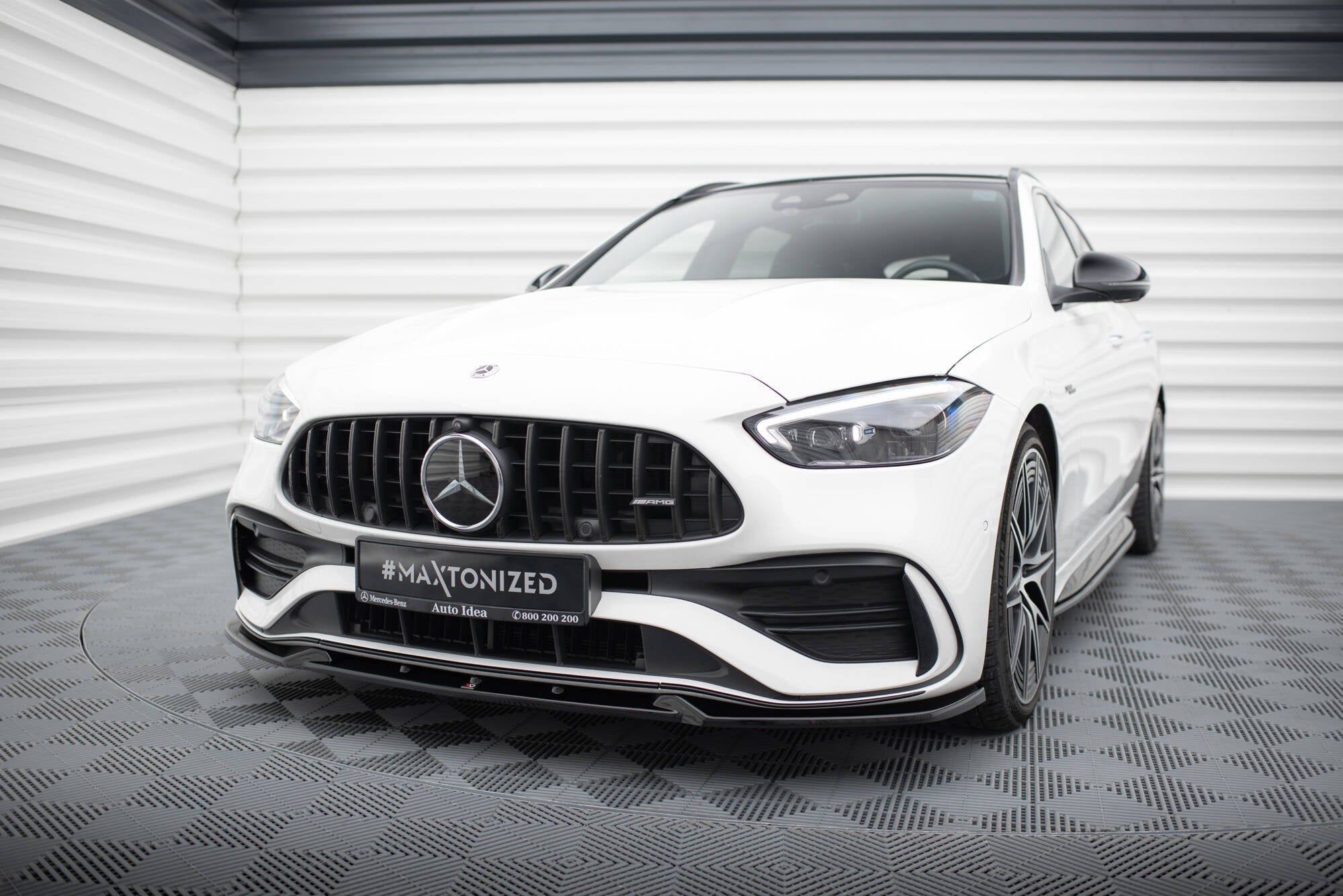 Maxton Design Set Of Splitters para Mercedes-Benz C Estate AMG-Line / 43 AMG S206 - imagen 4
