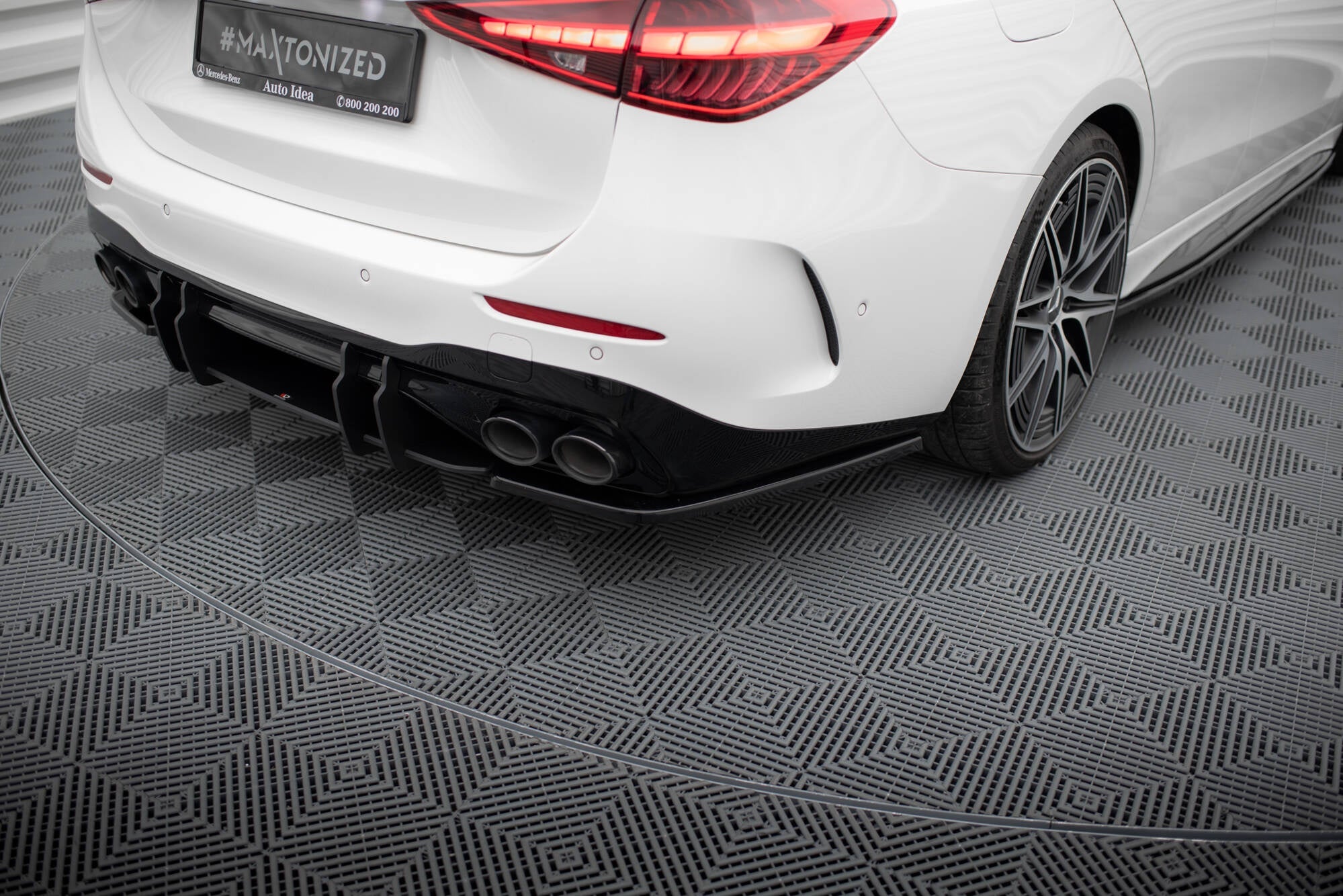 Maxton Design Set Of Splitters para Mercedes-Benz C Estate AMG-Line / 43 AMG S206 - imagen 8