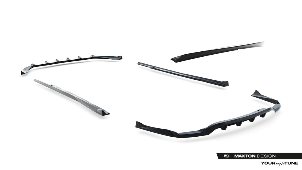 Maxton Design Set Of Splitters para Mercedes-Benz CLA C117 Facelift - imagen 14