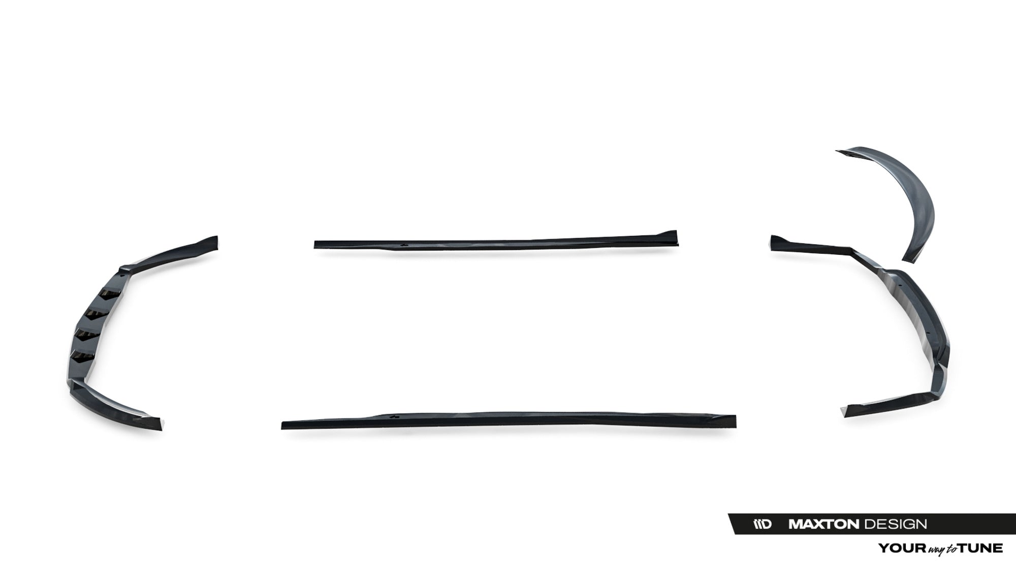 Maxton Design Set Of Splitters para Mercedes-Benz CLA C117 Facelift - imagen 15