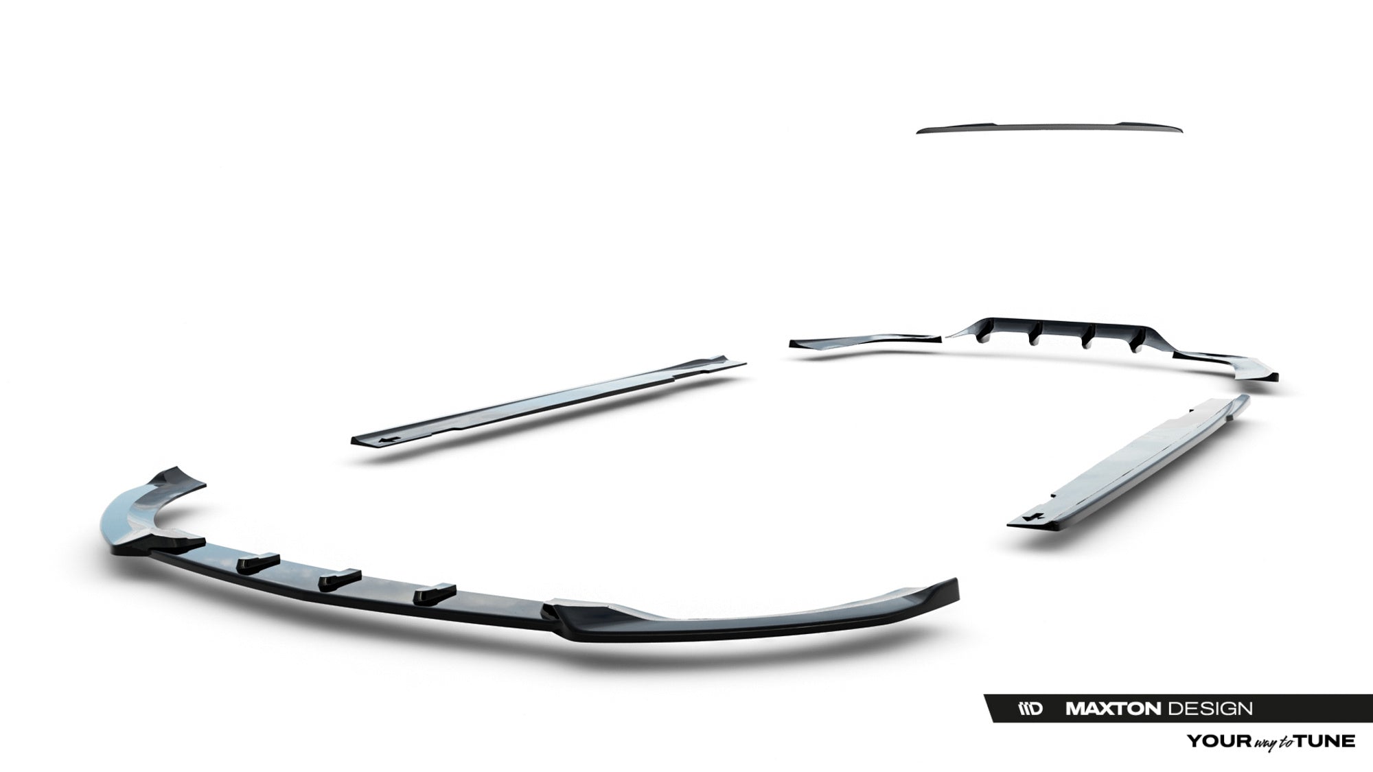 Maxton Design Set Of Splitters para Mercedes-Benz CLA Shooting Brake AMG-Line X118 - imagen 13