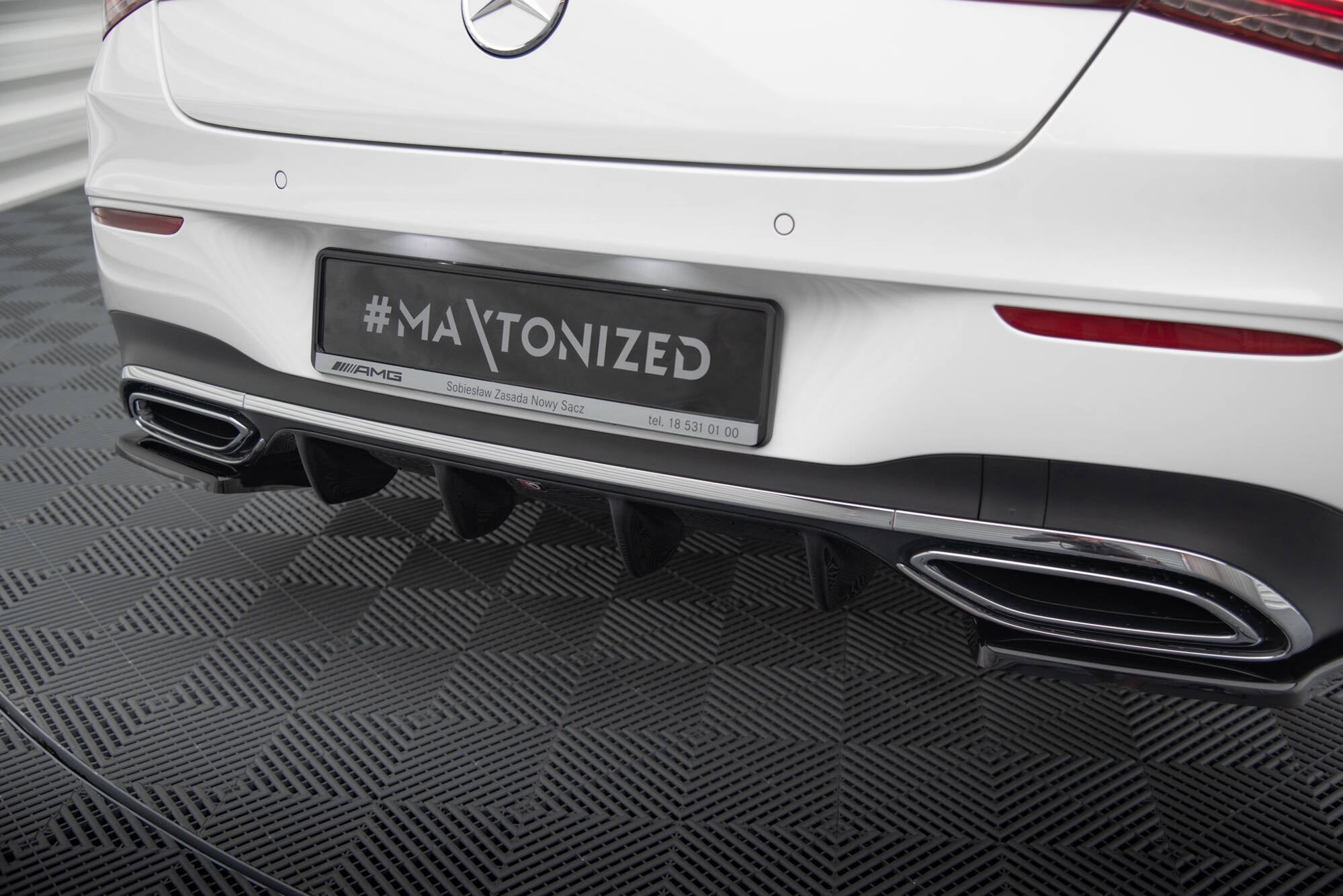 Maxton Design Set Of Splitters para Mercedes-Benz CLA Shooting Brake AMG-Line X118 - imagen 9