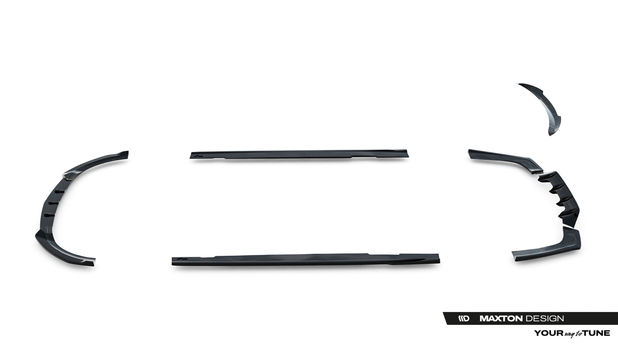 Maxton Design Set Of Splitters para Mercedes-Benz CLA Shooting Brake AMG-Line X118 - imagen 14