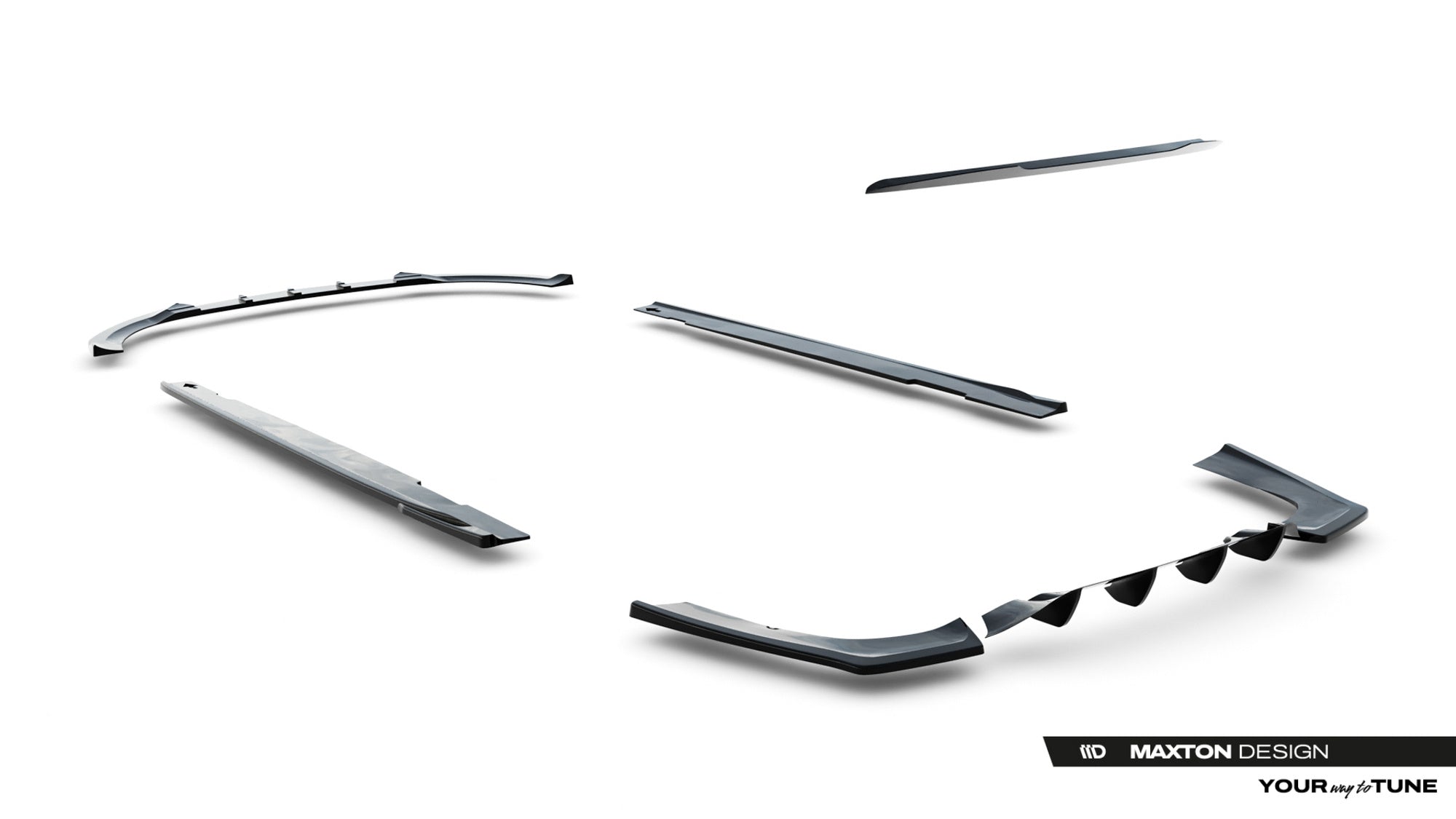 Maxton Design Set Of Splitters para Mercedes-Benz CLA Shooting Brake AMG-Line X118 - imagen 15