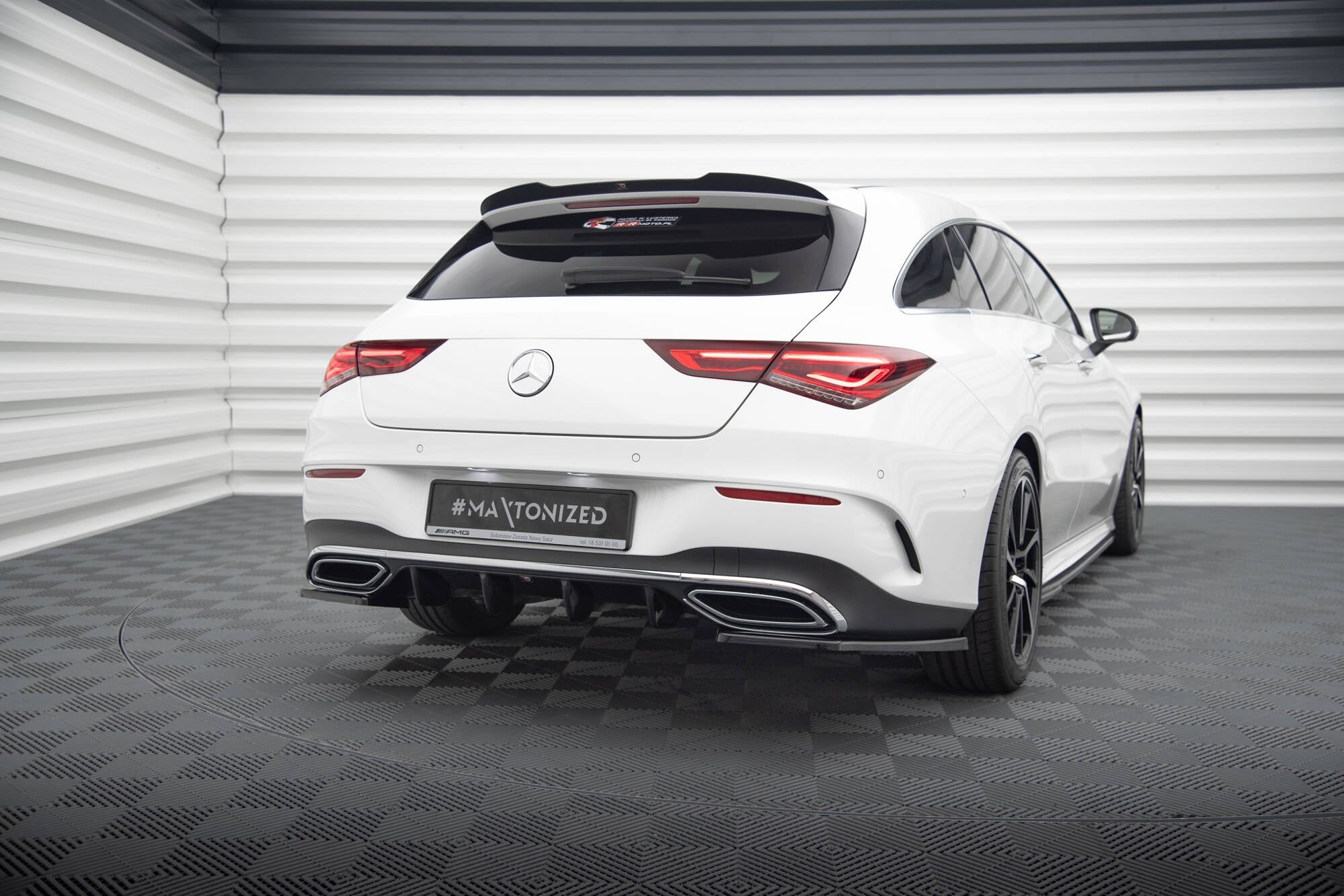 Maxton Design Set Of Splitters para Mercedes-Benz CLA Shooting Brake AMG-Line X118 - imagen 7