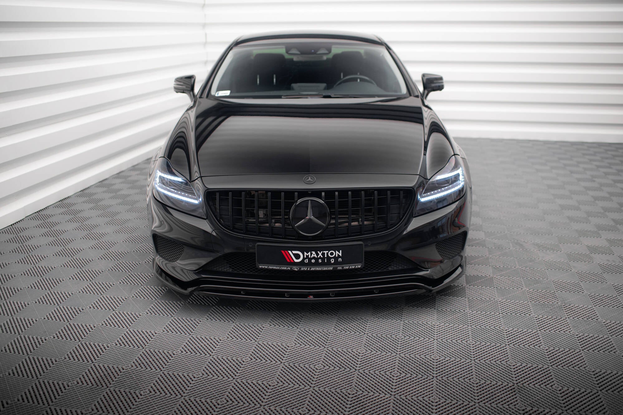 Maxton Design Set Of Splitters para Mercedes-Benz CLS C218 Facelift - imagen 2