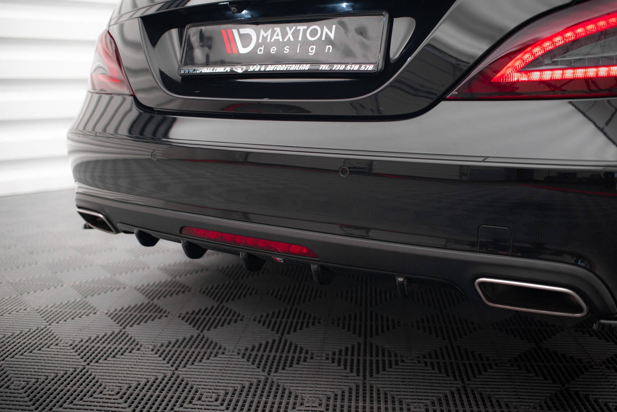 Maxton Design Set Of Splitters para Mercedes-Benz CLS C218 Facelift - imagen 7