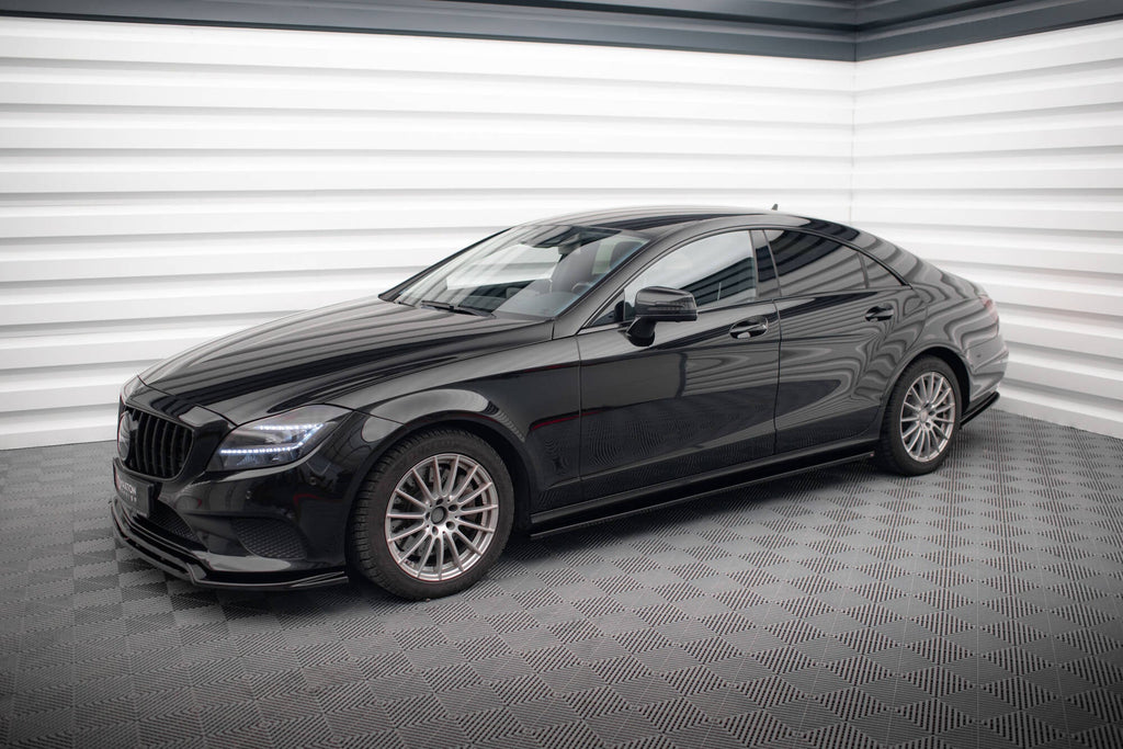 Maxton Design Set Of Splitters para Mercedes-Benz CLS C218 Facelift - imagen 1