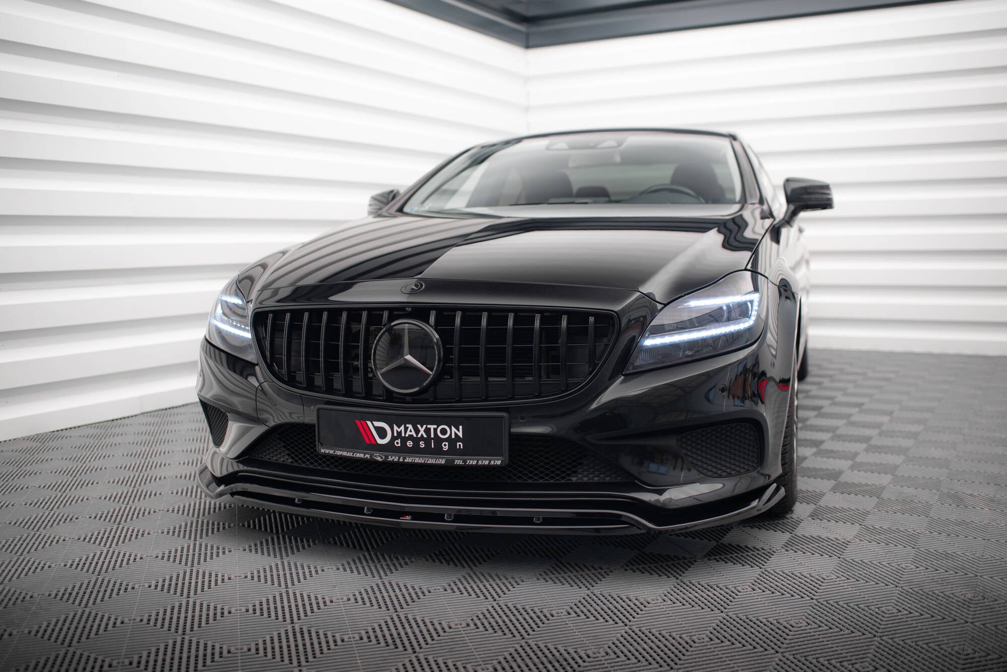 Maxton Design Set Of Splitters para Mercedes-Benz CLS C218 Facelift - imagen 4