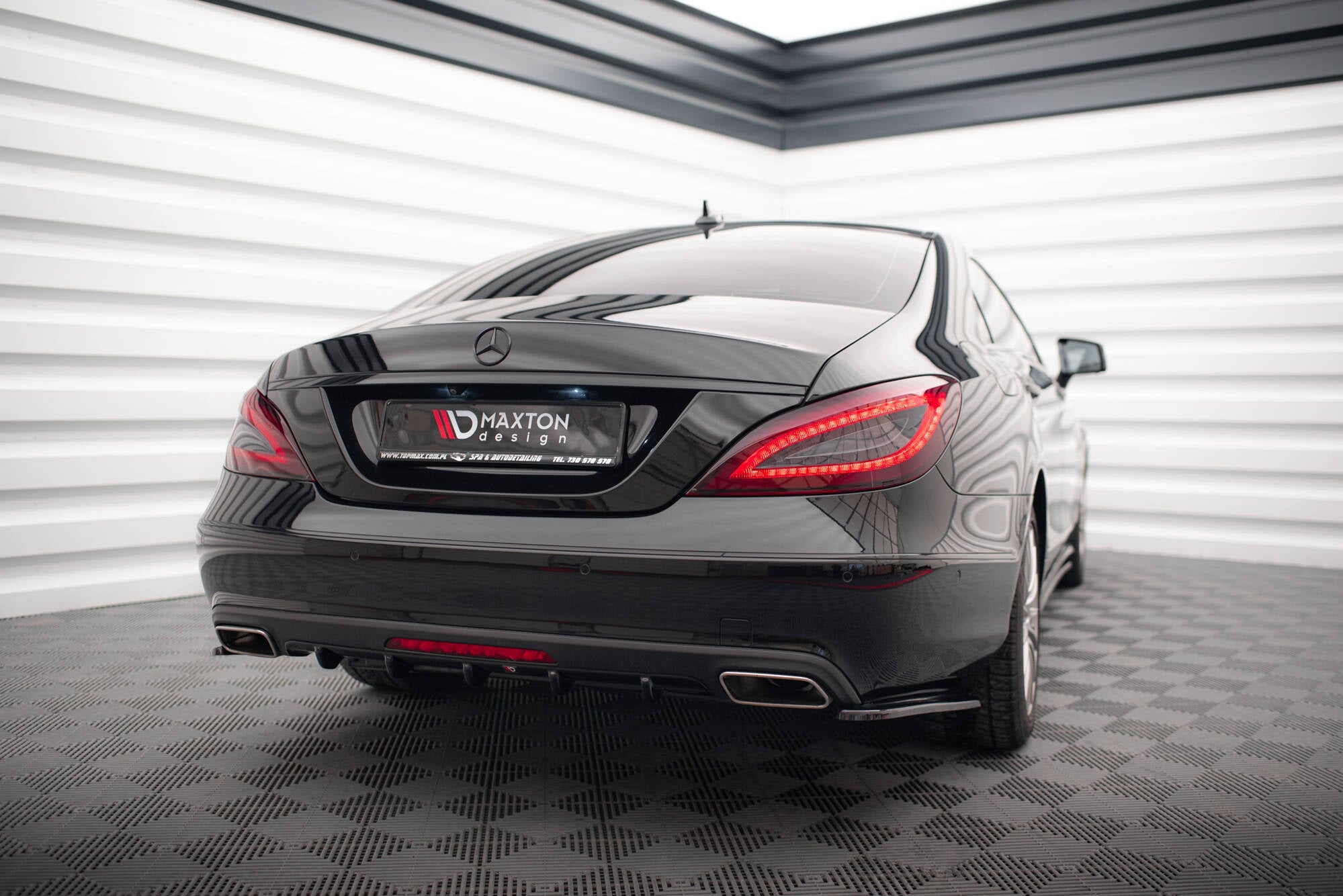 Maxton Design Set Of Splitters para Mercedes-Benz CLS C218 Facelift - imagen 9