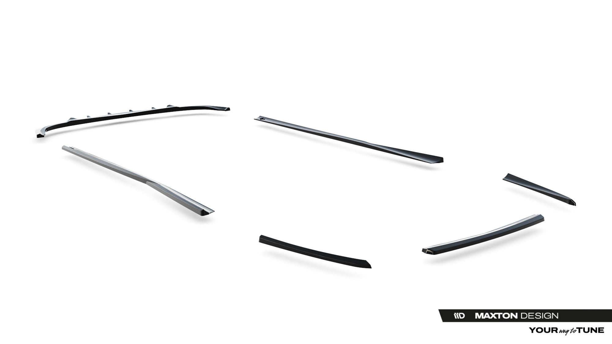 Maxton Design Set Of Splitters para Mercedes-Benz E 55 AMG W211 - imagen 14